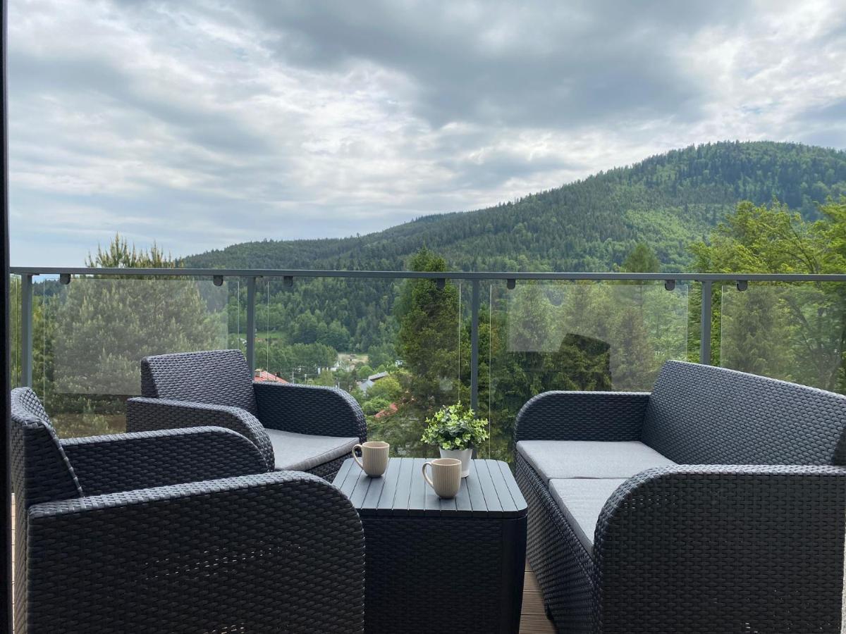 Apartament Skandynawski 2-Poziomowy Sauna Jacuzzi Szczyrk Εξωτερικό φωτογραφία